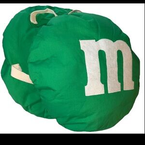 Green M&M Costume Toddler Or Child Size Pullover Candy Pillows Handmade VINTAGE